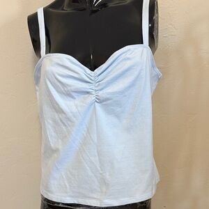 Forever 21 Light Blue Camisole Top